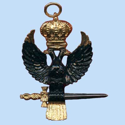 31st Degree Collarette Eagle Jewel