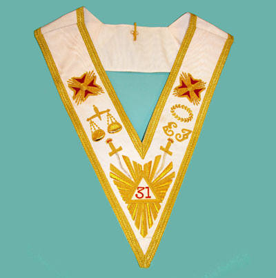 31st DEGREE COLLAR