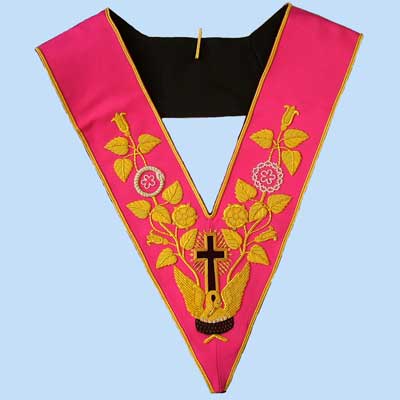 18th DEGREE COLLAR - FINEST HAND EMBROIDERY