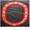 Royal Arch Chain Collar & Backing Regalia Masonic Jewel